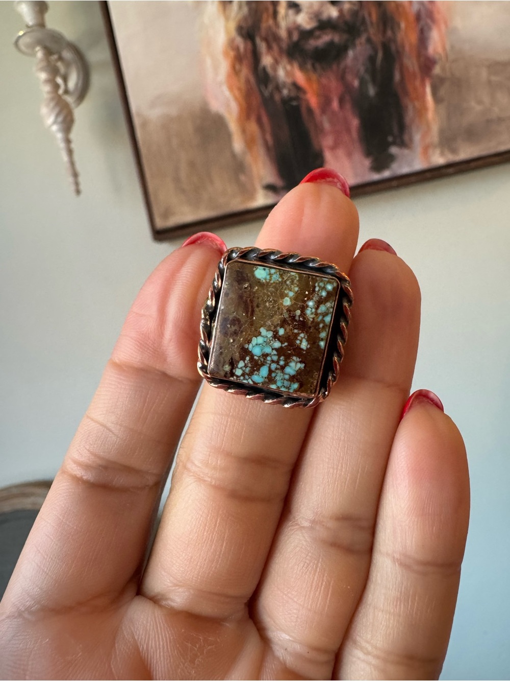 GENUINE NUMBER 8 COPPER RING - Picture 7 of 10